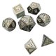 thumbnail image 5 of Juego de Dados Poliédricos Sunnimix Metal 7 Piezas D4 D6 D8 D10 D12 D20 Estilo 2, 5 of 6