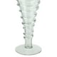 Northlight 11,75" Vase Clair en Verre Transparent Spirale Trompette – image 2 sur 3