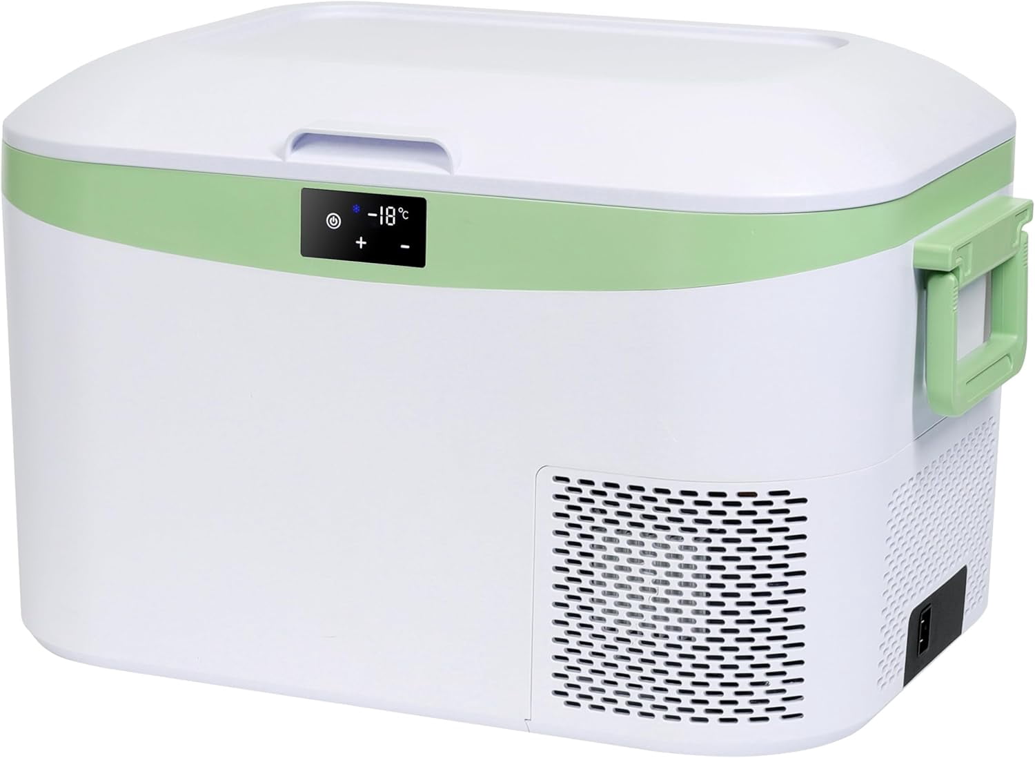 12 Volt Refrigerator Portable Car Freezer 13.5 Quart (12.8 Liter) Compressor Cooler 12V/24V DC 110240 Volt AC for Truck Van RV Camper SUV Boat Travel Camping Road Trips Tailgating -18~+15