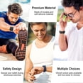 thumbnail image 5 of 5 Pack Bands Compatible with Apple Watch Band 38mm 40mm 41mm 42mm 44mm 45mm, Compatible with iWatch Series 7 6 5 4 3 2 1 SE Women Men Stone/Black/Whit, 5 of 5