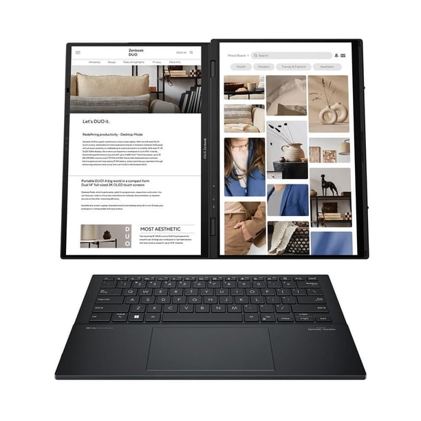 ASUS Zenbook DUO (2024) 14” Touch Laptop Intel Core Ultra 7 155H