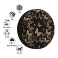 thumbnail image 5 of Rv Spare Tire Cover 14 inch - modern golden butterfly Tire Covers for Trailers, Adjustable Camper Spare Tire Cover, 5 of 7