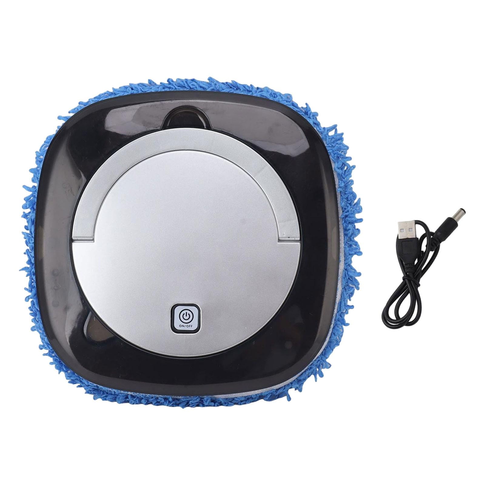 Baoblaze Automatic Floor Mopping Machine Robot Vacuum Cleaner for Carpet Tiles Marble argent