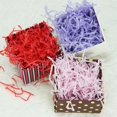 thumbnail image 5 of Papel Lafite de 100 g, confeti triturado de rafia para manualidades, material de relleno para cajas de regalo de boda, cumpleaños y Navidad, embalaje de regalo de papel tisú decorativo, 5 of 5