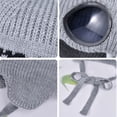 thumbnail image 7 of MEICHEN Winter Beanie Hat With Goggles Fashion Solid Color Warm Trapper Hat Knitted Skull Cap for Skiing Cycling, 7 of 7