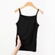 thumbnail image 1 of Puntoco Tops de cuello cuadrado para mujer, camisetas sin mangas de talla grande, blusas camisolas informales elegantes con cuello en V para verano, camisas básicas, 1 of 3