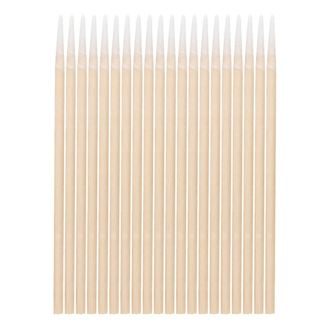 MasteelfCA 300Pcs Bamboo Toothpick Disposable Natural Cotton Toothpicks Single Tooth Sticks For Makeup As shown