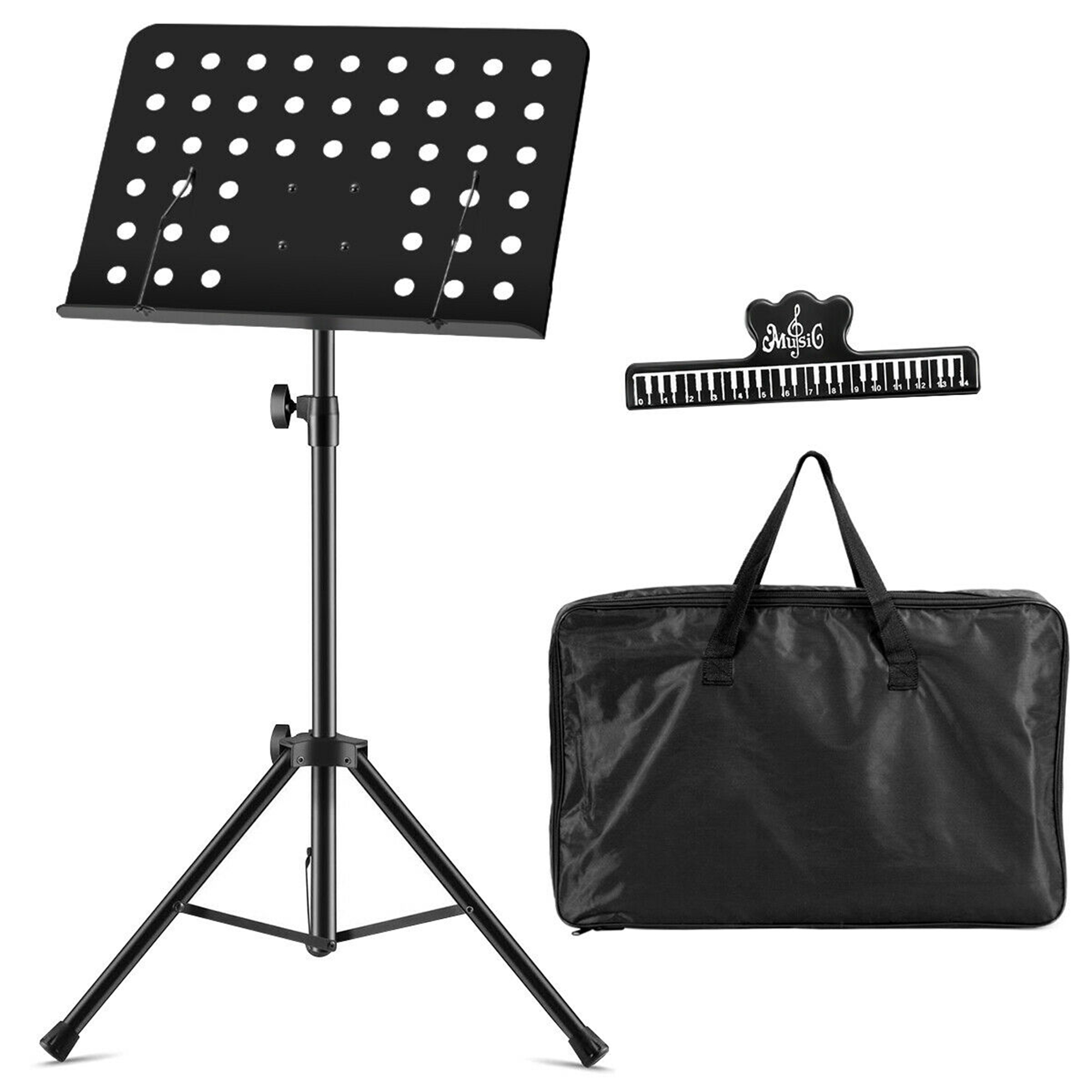 CB SKY Foldable Music stand with carry bag Music Stands Musical ...