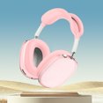 thumbnail image 4 of Funda transparente 4 en 1 de silicona + TPU almohadillas para los oídos diadema para AirPods Max, 4 of 7