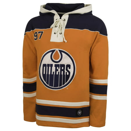 Edmonton Oilers Hoodie Retro College Hockey Fan - Anynee