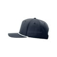 thumbnail image 2 of Richardson 5 Panel Classic Rope Cap (258), Size OSFM, Solid Navy/White, 2 of 4