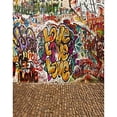 thumbnail image 1 of Telón de fondo ABPHQTO 150x220cm Graffiti pintura calle amor Cultura fotografía, 1 of 1