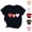 QRJ1-Valentine's Day-Black, variant on VKOYWKM Valentines Day T-Shirt for Women Cute Love Heart Graphic Tees Holiday Crewneck Tops Casual Short Sleeve T Shirts Valentine Gift Top Spring Fashion