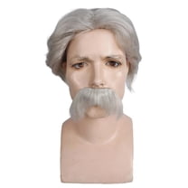 Mark Twain Wig & Moustache