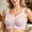 Gray, variant on Lace Back Smooth Plus Size Bra, Side Boob Control Anti-Droop Adjustment Full Bust Mom Everyday Lingerie Black 36