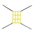 thumbnail image 1 of koolsoo Baseball Practice Net Baseball Training Device for Hitting Grounders Hitting Aid yellow, 1 of 8