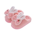 thumbnail image 5 of Pantuflas de algodón para niños, otoño, niñas, lindas, para el hogar, interiores, de felpa, cálidas, antideslizantes, para bebés, niños, invierno, 5 of 5