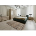 thumbnail image 5 of Ahgly Company Machine Washable Indoor Rectangle Abstract Brown Sugar Brown Area Rugs, 3' x 5', 5 of 7