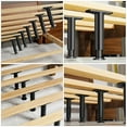 thumbnail image 4 of Voiceine 2Pcs Bed Frame Legs Heavy Duty Adjustable Bed Legs Furniture Support Legs Replacement Parts, 4 of 9