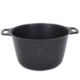 thumbnail image 3 of KUKMARA Aluminum Cookware Nonstick Coating Frying Pan Nonstick Cooking Pot for Making Lamb Pilaf with Glass Lid 6.3-qt. (6 L), 3 of 5