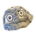 thumbnail image 2 of Sombrero de cubo para otoño e invierno, bonito sombrero de pescador, cálido, talla única, hecho a mano, único para chicas adolescentes, mujeres Gris blanco Yinane sombrero de copa, 2 of 6