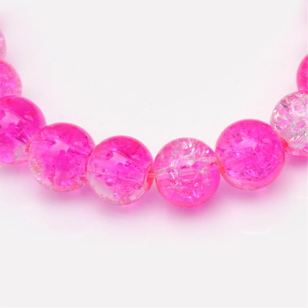 20 Strand Baking Painted Glass Bead Strands Round Mixed Color 4mm Hole: 1.1~1.3mm about 200pcs/strand 31.4 inch