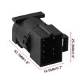 thumbnail image 2 of Interruptor de control del motor del ventilador del calentador de CA 16192099 para camioneta 1500, accesorios de automóvil Yotijar Interruptor del ventilador del calentador de CA, 2 of 6