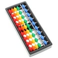 thumbnail image 5 of KAKOWELY toys Colorful Plastic Abacus With 5 Beads For Student Mental Arithmetic 9-Level Math Learning Tool For Kids Desktop Abacus Model For Classroom Use, 5 of 5