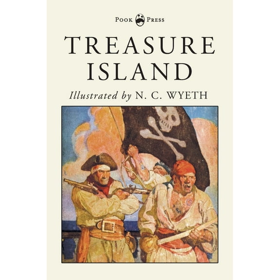 Treasure Island - Illustrated by N. C. Wyeth, (Hardcover)