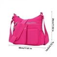 thumbnail image 2 of RXMEKW Crossbody Bags for Women Nylon Fabric Multi-Compartment Medium Bag Middle-Aged Casual Crossbody Shoulder Bag, 2 of 3