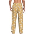thumbnail image 2 of Bixox Men's Mug With Beer Patterned Pajama Pants with Pockets Lounge Clothes for Home, 2 of 5