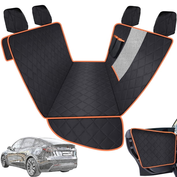 Funda para asiento de coche para perros iBuddy para Tesla Model Y/3 impermeable