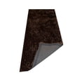 thumbnail image 2 of Rugsotic Carpets Hand Tufted Shag Polyester Eco-Friendly Area Rugs - 2'6"x8', Runner, Beige Brown, Plain Solid Design, High Pile Handmade Anti Skid Rugs for Living Room, Bed Room K00105, 2 of 5