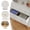 White, variant on HOARBOEG Modern 3 Drawer Dresser for Bedroom, White Wood Chest of Drawers with Fluted Texture, Storage Cabinet for Closet, Living Room & Office, Sturdy Organizer with Smooth Gliding Drawers