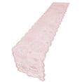 thumbnail image 2 of Prix Réduit WIZUTIZ Chemin de Table en Dentelle Printemps Pâques Ufs de Lapin et Fleurs Nappe en Dentelle Décorations et Fournitures de Fête de Pâques Rose, 2 of 5
