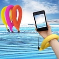 thumbnail image 1 of CNKOO Waterproof Soft Swiming Floating Wristband Float Strap Belt for Phone Camera Rose Red, 1 of 13