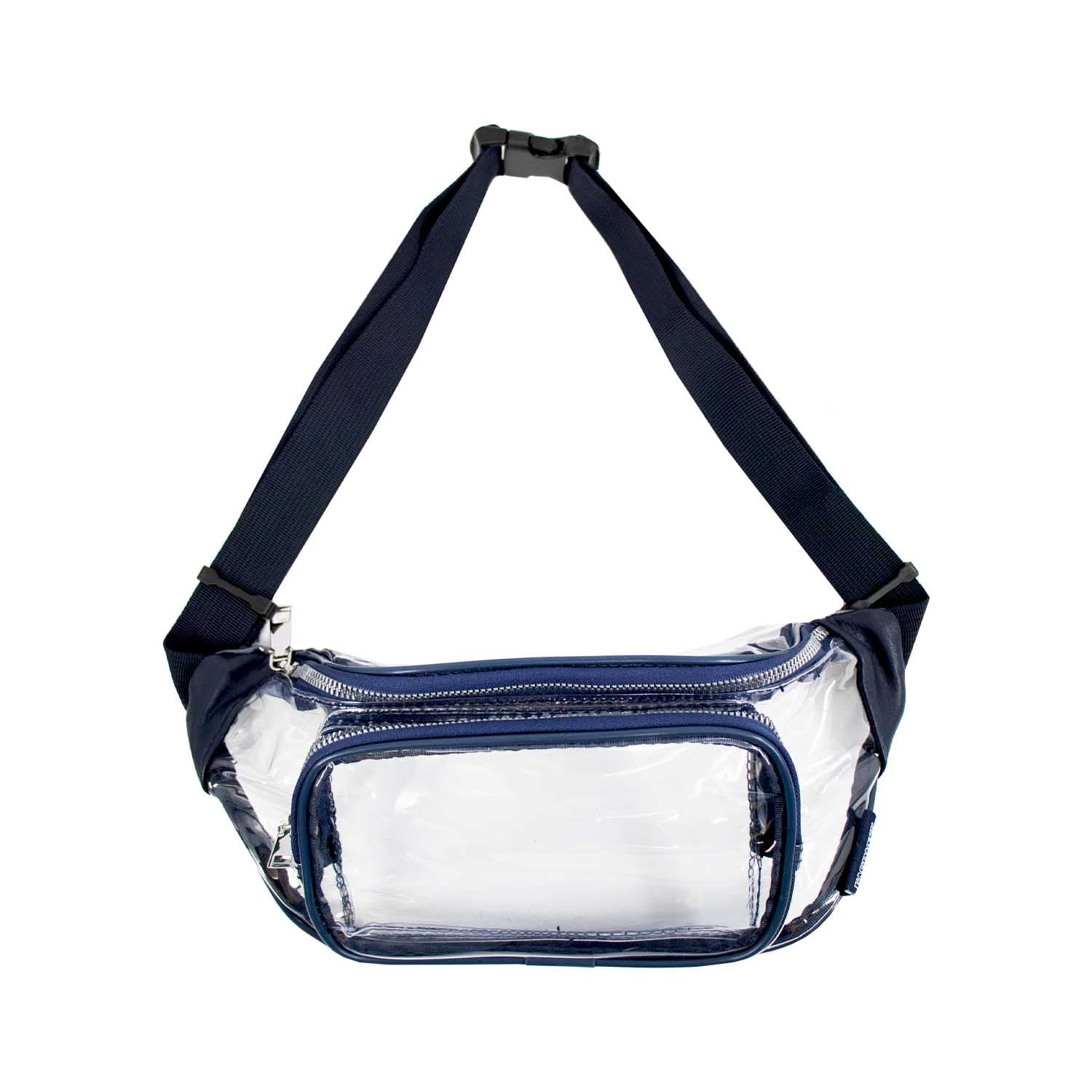 Wholesale Bulk Clear Transparent Fanny Pack Travel Waist Packs in Assorted Colors 24 Case Pack Walmart