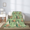 thumbnail image 2 of Sikiie Indian elephant Print Cozy Flannel Fleece Throw Blanket: Lightweight & Thick for All Seasons - Perfect for Women, Men, & Kids-40"x30", 2 of 6