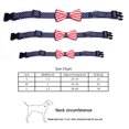 thumbnail image 2 of OULII 1Ensemble Collier Nœud Papillon pour Chiots et Chatons 34x2x0.5cm, 2 of 8