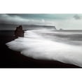 thumbnail image 3 of Luca, Liloni 18x13 Black Modern Framed Museum Art Print Titled - The Black Beach, 3 of 5