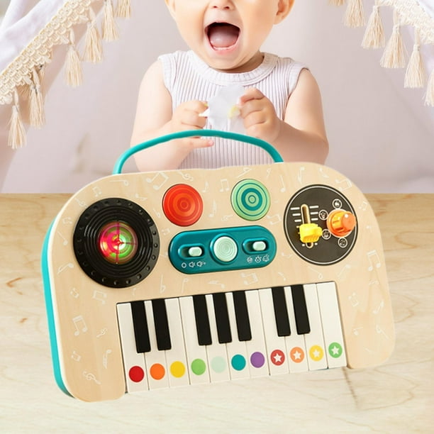 Juego de instrumentos musicales para niños CUTICAT piano de DJ 35 cm x 29 cm