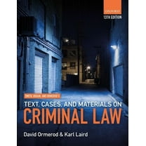Smith, Hogan, & Ormerod's Text, Cases, & Materials on Criminal Law, (Paperback)