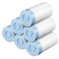 thumbnail image 4 of 80 Count Cat Litter Bags for Automatic Litter Box Self Cleaning, Replacement Extra Large Cat Litter Liners, 4 Rolls Drawstring Waste Bags for Robot, 18 x 18 Inches, 4 of 5
