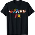 thumbnail image 1 of Disney Grandpa Mickey Mouse And Friends Letters Family Trip T-Shirt V2 All Size S-5XL, 1 of 4