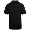 thumbnail image 3 of Cutter & Buck Black Portland State Vikings Primary Team Logo Prospect Textured Stretch Polo, 3 of 3