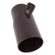 thumbnail image 2 of Rainwater Harvesting System, 8cm Round Plastic Rainwater Downspout Diverter for Irrigation and Aquarium, Brown, 2 of 4
