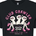 thumbnail image 3 of Instant Message - Club Crawler Cropped Graphic T-Shirt, 3 of 6