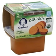 Gerber® 2nd Foods® Organic Sweet Potatoes Baby Food 2-4 oz. Packs