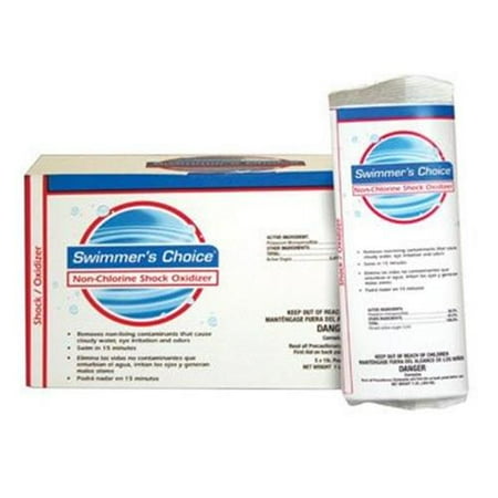 chlorine oxidizer shock swimming choice pool non swimmer