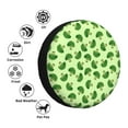 thumbnail image 4 of Logiee Broccoli Vegetables Print Spare Tire Cover, Universal Wheel Protectors,Waterproof Dust-Proof UV Sun Wheel Tire Cover,Fit for SUV, RV, Travel Trailer, Truck-16 inch, 4 of 6